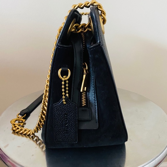 Coach shoulder bag on chain - Picture 4 of 16